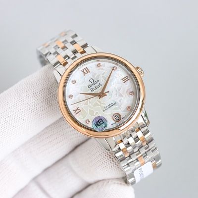 Omega De Ville 32.7MM 2500 Movement 316L Steel Sapphire Glass Watch